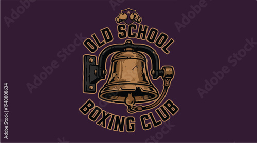 Old School Boxing Club Logo.