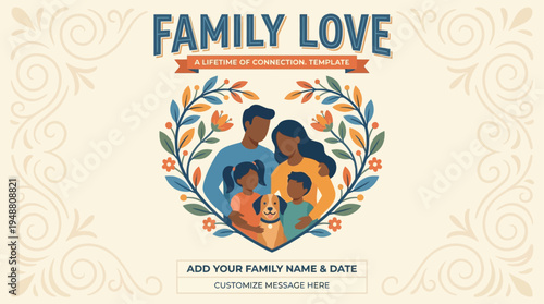 A loving family shares a happy moment on Mother's Day with mom, child, and baby.