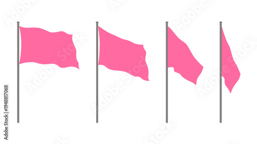 旗　イラスト　セット