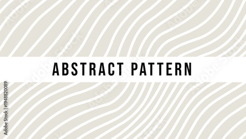 Vector seamless pattern. Modern stylish abstract texture.