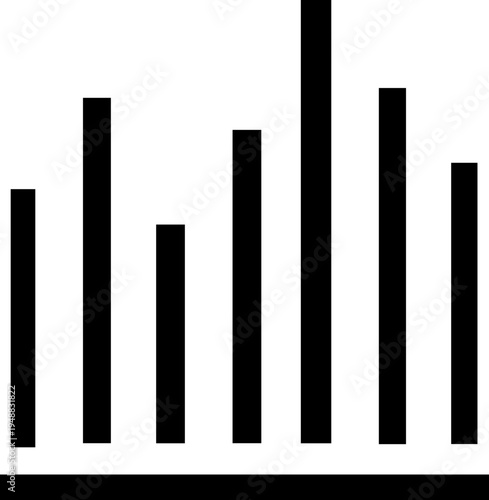 Audio wave icon set. Sound, waves, radio, soundwave, music, audio signal, equalizer, acoustic. Radio wave symbol collection - stock vector. isolated on transparent background