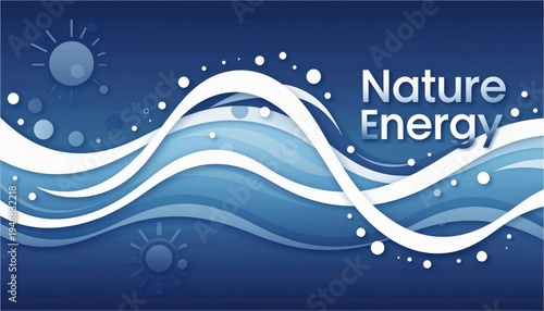 Nature Energy Waves Abstract Background