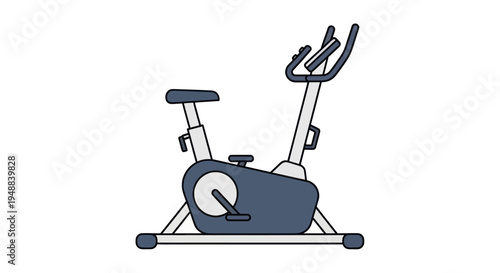Stationary Exercise Bike Fitness Equipment.