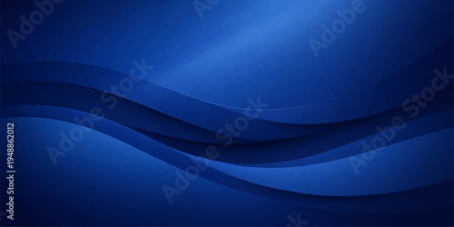 Dynamic abstract blue wave background featuring flowing curves and artistic light lines in a motion pattern for a modern digital wallpaper design