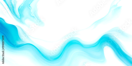 Vector Vivid turquoise fluid motion background abstract art create gentle waves and currents, with dynamic motion in digital design 