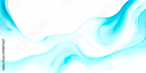 Vector Elegant aqueous blue abstract fluid motion gracefully swirls and shapes like the ocean or dreamy river is calm and fresh