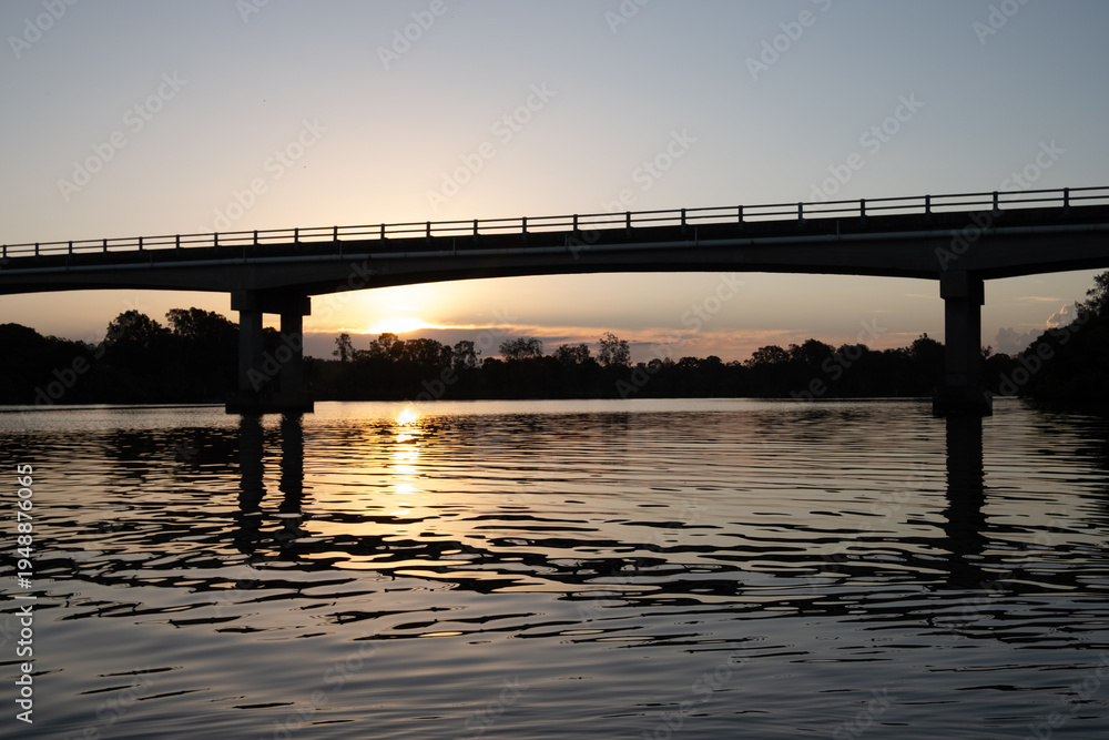 Fototapeta premium BRIDGE ON Manning River NSW Australia