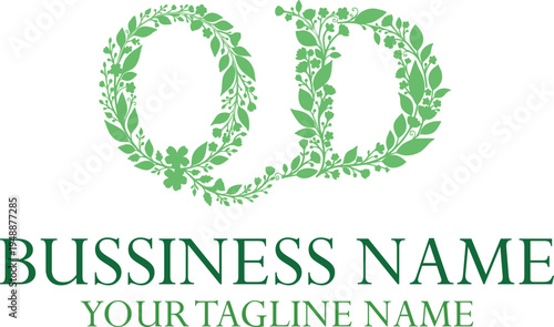 QD Q qd initial logo | initial based abstract modern minimal creative logo, vector template image. luxury logotype logo, real estate homie logo. typography logo. initials logo