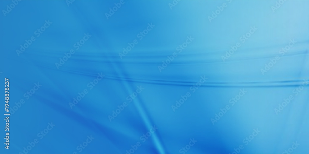 Naklejka premium Abstract Blue Wave Background With Smooth Gradient Lines for Modern Technology and Design eps 10