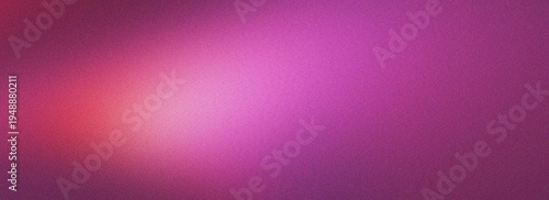 Billede på lærred Abstract background with a vibrant magenta and pink gradient featuring a grainy