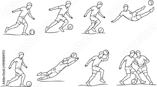 running people stick figure action icons set, jogging walking athlete motion symbol pack, sport activity human movement icon collection