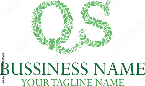 QS Q qs initial logo | initial based abstract modern minimal creative logo, vector template image. luxury logotype logo, real estate homie logo. typography logo. initials logo