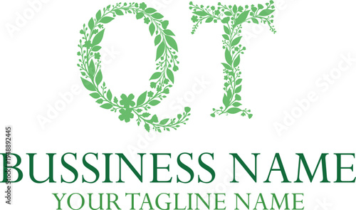 QT Q qt initial logo | initial based abstract modern minimal creative logo, vector template image. luxury logotype logo, real estate homie logo. typography logo. initials logo