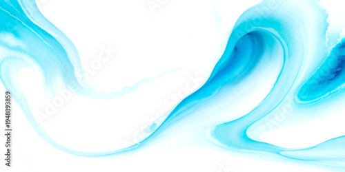 Vector Abstract azure liquid flowing elegant and graceful swirls and delicate wave movement and serene aqueous design and tranquil water effect artistic fluid motion.