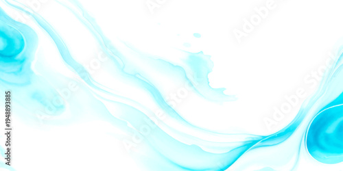Vector Abstract azure fluid swirl soft flowing ethereal motion artistic tranquil serenity water effect clean design gentle dynamic elegant.