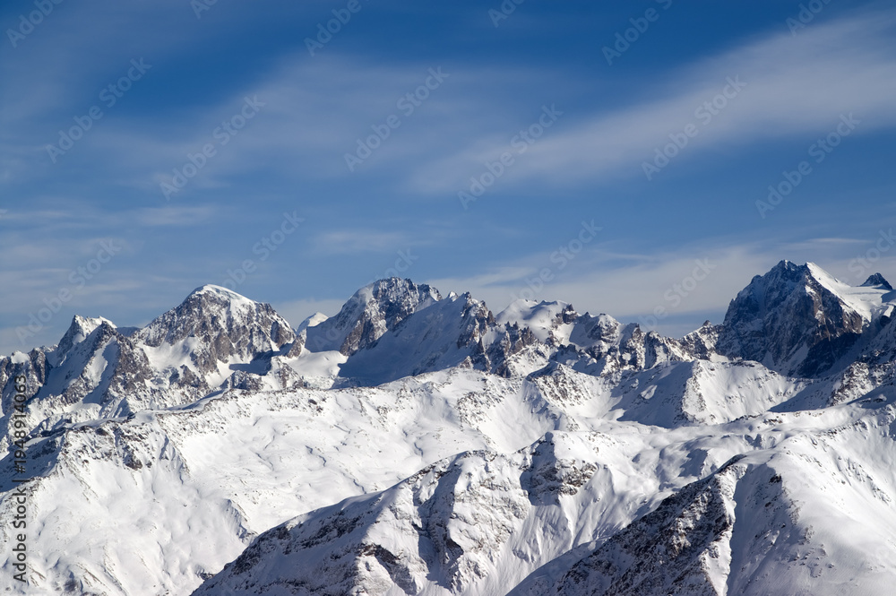 Obraz premium View from Elbrus