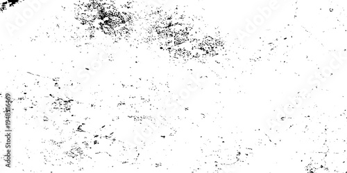 Grunge overlay vector grainy stain textures. Abstract noise texture overlay distressed texture background. Subtle halftone grunge urban texture vector. Scratch rustic surface effect paint splat.