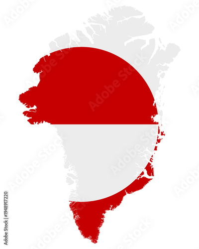 Groenland_Land_Fahne_Sil.eps