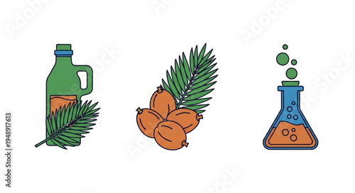 Palm Oil Production - From Fruit to Bottle and Laboratory Analysis.