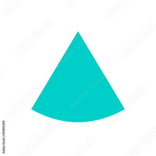 Abstract geometric background featuring a 3D pyramid shape composed of triangular elements in a modern vector illustration design suitable for a business concept or holiday logo symbol