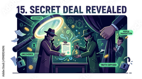 Secret Deal Revealed Business Transaction Under Investigation