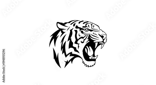 Roaring Tiger Head