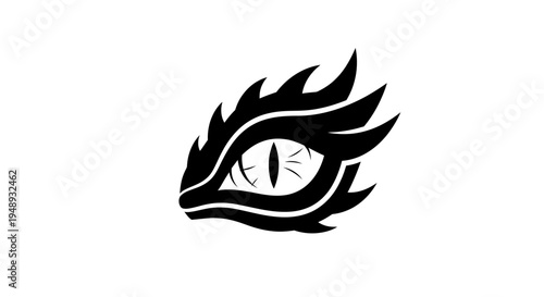 Dragon Eye Illustration