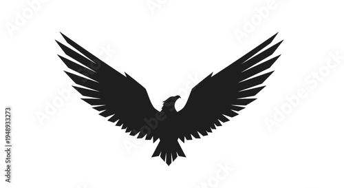 Flat Eagle Wings Rising