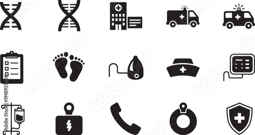 Tax and Financial Audit Icon Set for Accounting Services VAT Compliance and Annual Business Revenue Reporting