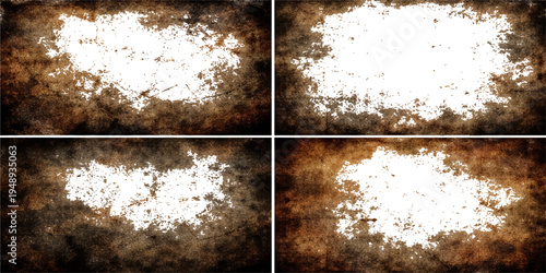 A high-quality minimalist stock photograph of a sleek modern workspace featuring a laptop and a steaming cup of coffee on a clean white desk