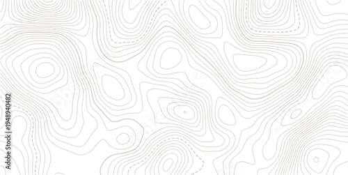 Backdrop map area art contour line bottom topo height with different grid element for modern geometric effect.Contour maps topo contour map on white background, Topographic contour lines.