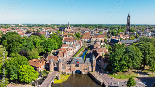 Wallpaper Mural Historic European city with medieval gate Torontodigital.ca