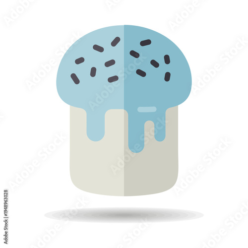 Traditional Easter Bread Kulich Icon