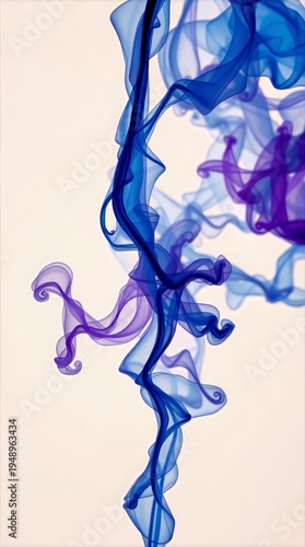 Ink stream liquid dispersion background