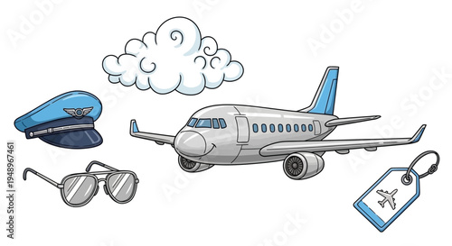 Essential items for a comfortable and safe airplane journey