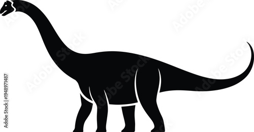 vector illustration of a dinosaur