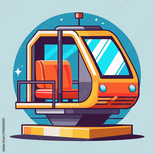 Modern Motion Simulator Ride for Amusement Parks