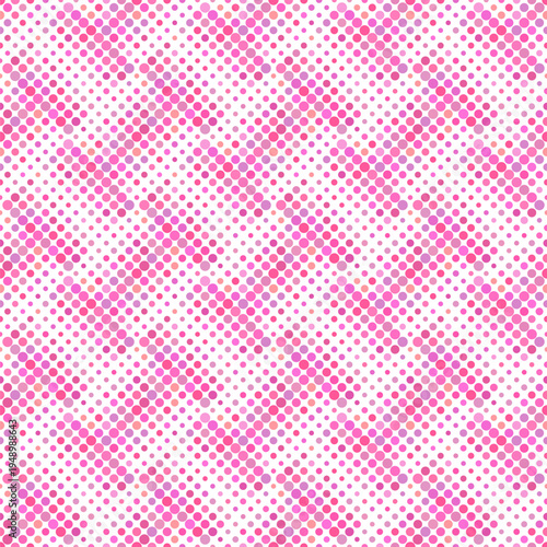 Circle pattern background - abstract pink vector design