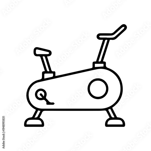 Exercise Bike Icon