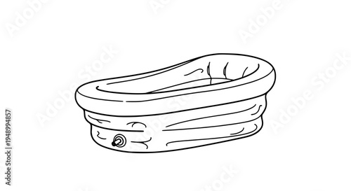 Donut with a swirled chocolate frosting and sprinkles on top icon featuring pastry, baked, dessert with swirl and sweet