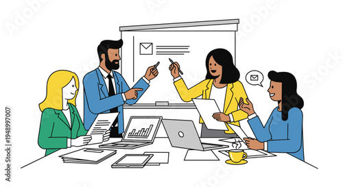 Detailed green oak tree illustration isolated on white background natural forest plant element for landscape design projects