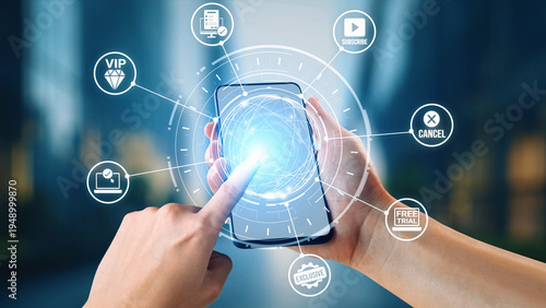 Concept of subscription services provides exclusive digital content. This model offers continuous access, enhancing subscription services with personalized experiences and benefits. Gist