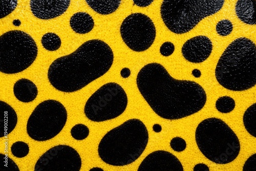 Poison Dart Frog Skin Texture Seamless Pattern. Close-up poison frog skin detail. Exotic amphibian surface design. Realistic frog skin texture background. Detailed wildlife macro close-up.  Amphibian.