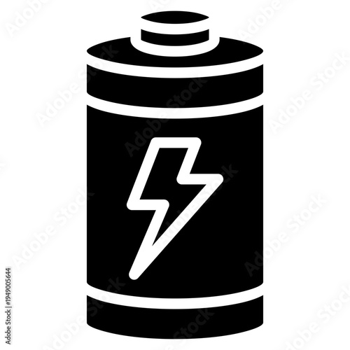 Cell Energy  Icon Element For Design