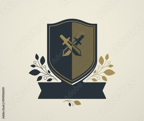 Visual language of trust and protection, expressing reliability, security and confidence, symbol designed to communicate safety and responsibility.