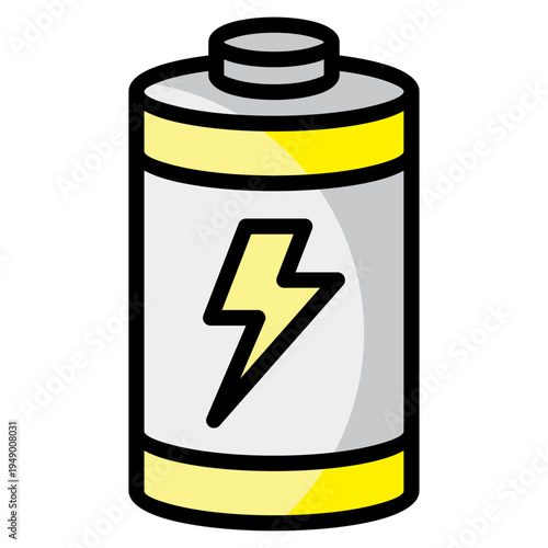 Cell Energy  Icon Element For Design