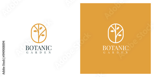 botanic garden logo design