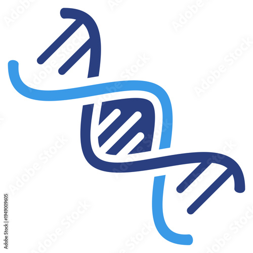 Dna Helix  Icon Element For Design
