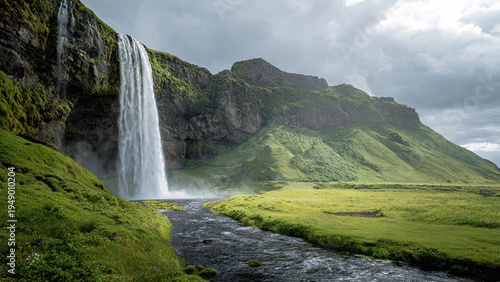 waterfall in norway