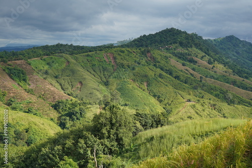 Beautiful mountain view landscape photograph.